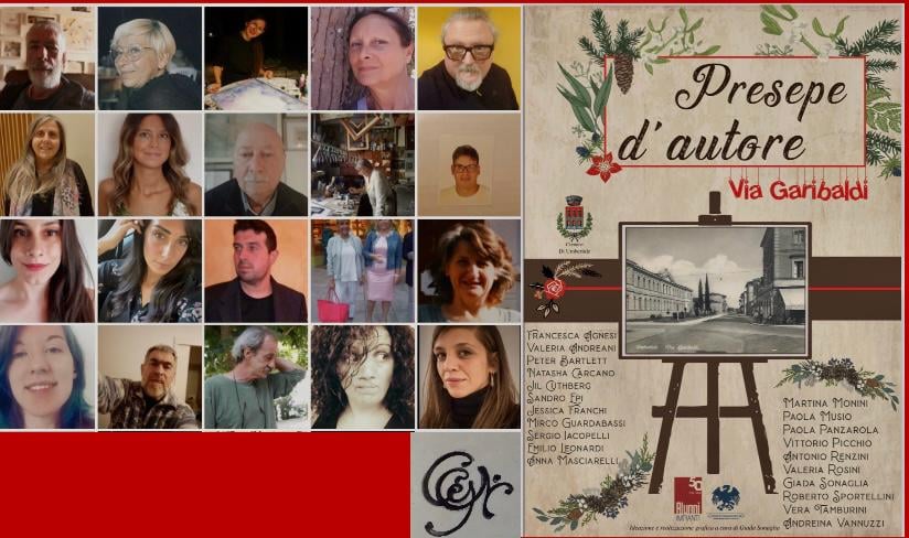 Presepe dautore con foto partecipanti
