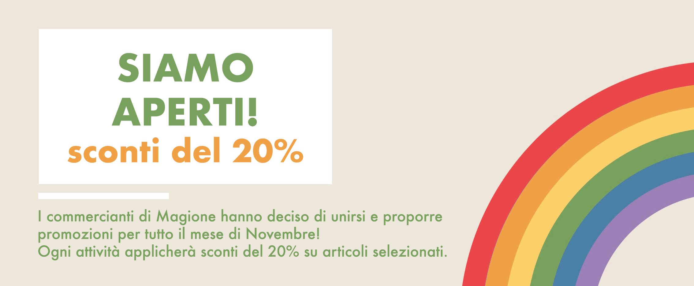 Siamo aperti