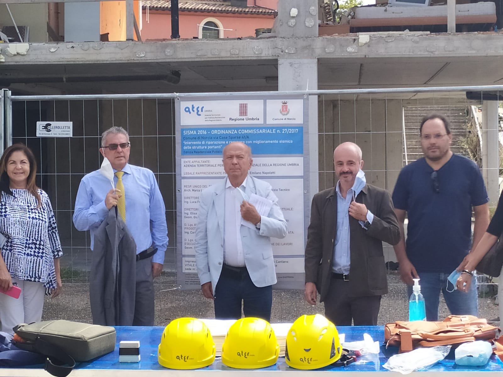 consegna lavori Norcia Ater