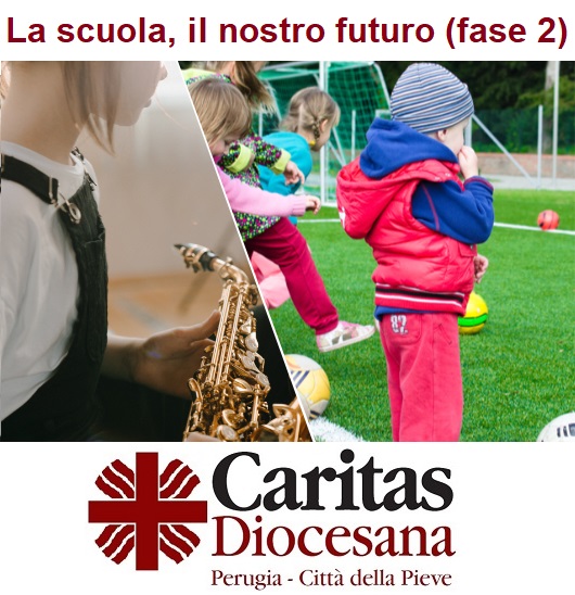 fase 2 bando progetto caritas la scuola il nostro futuro