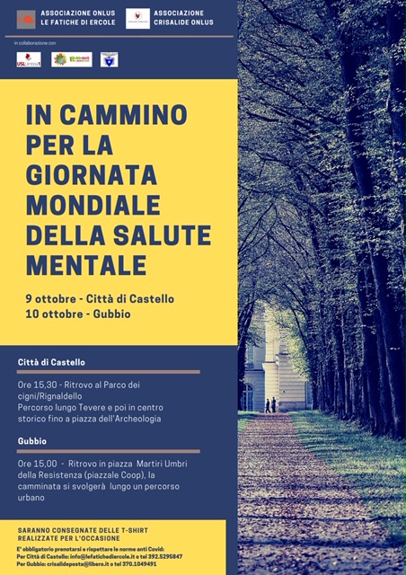 locandina camminata
