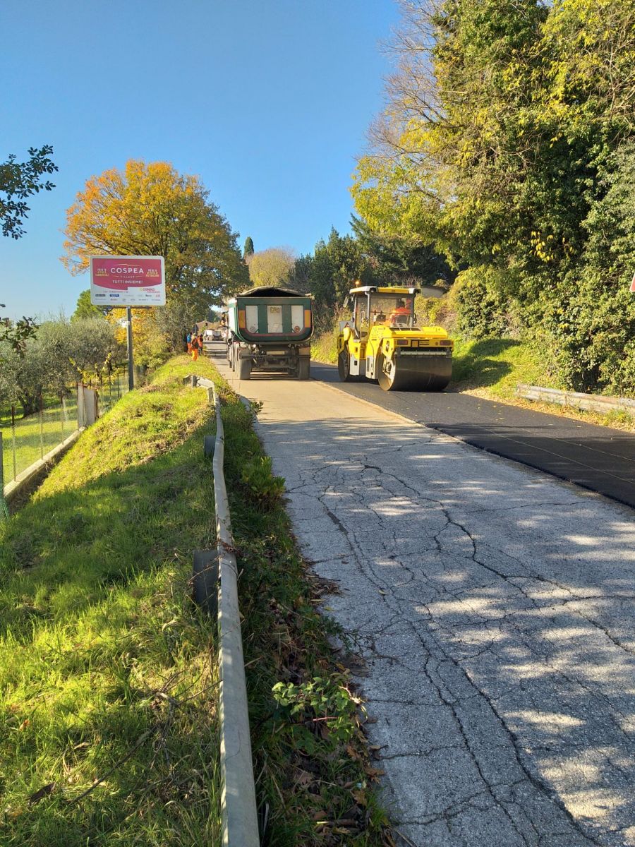 provincia lavori strade san gemini