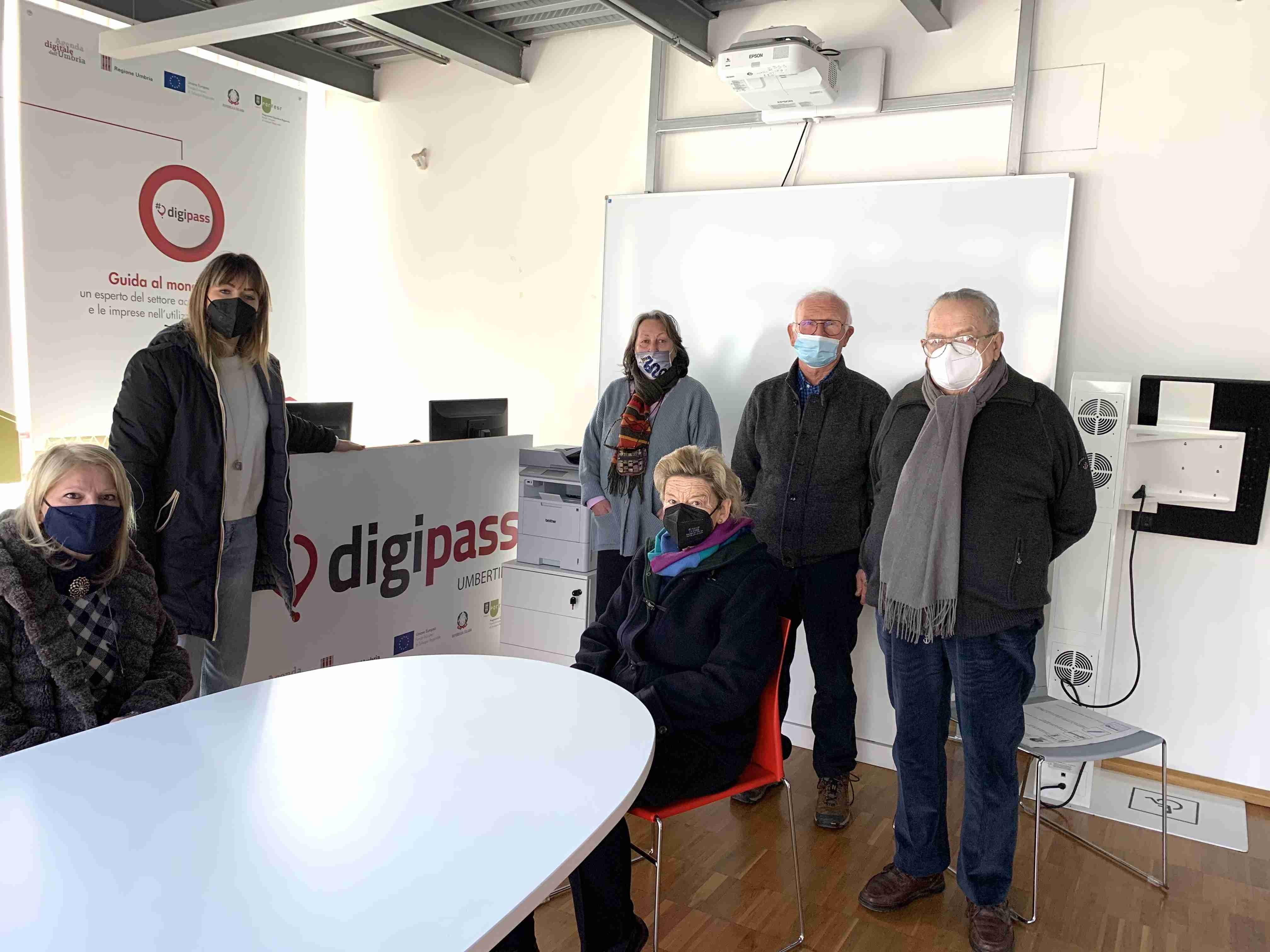 vicesindaco Mierla con direttivo UniTre