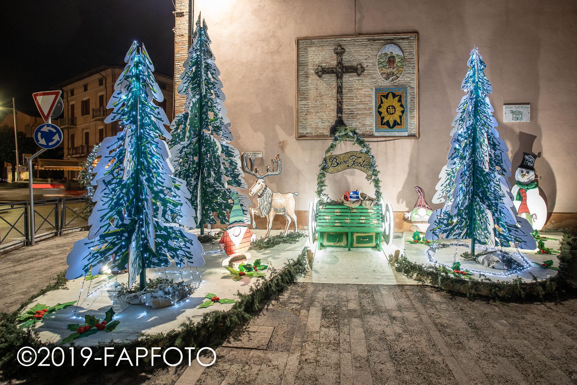 Alberi Artistici 2019 Rione San Rocco