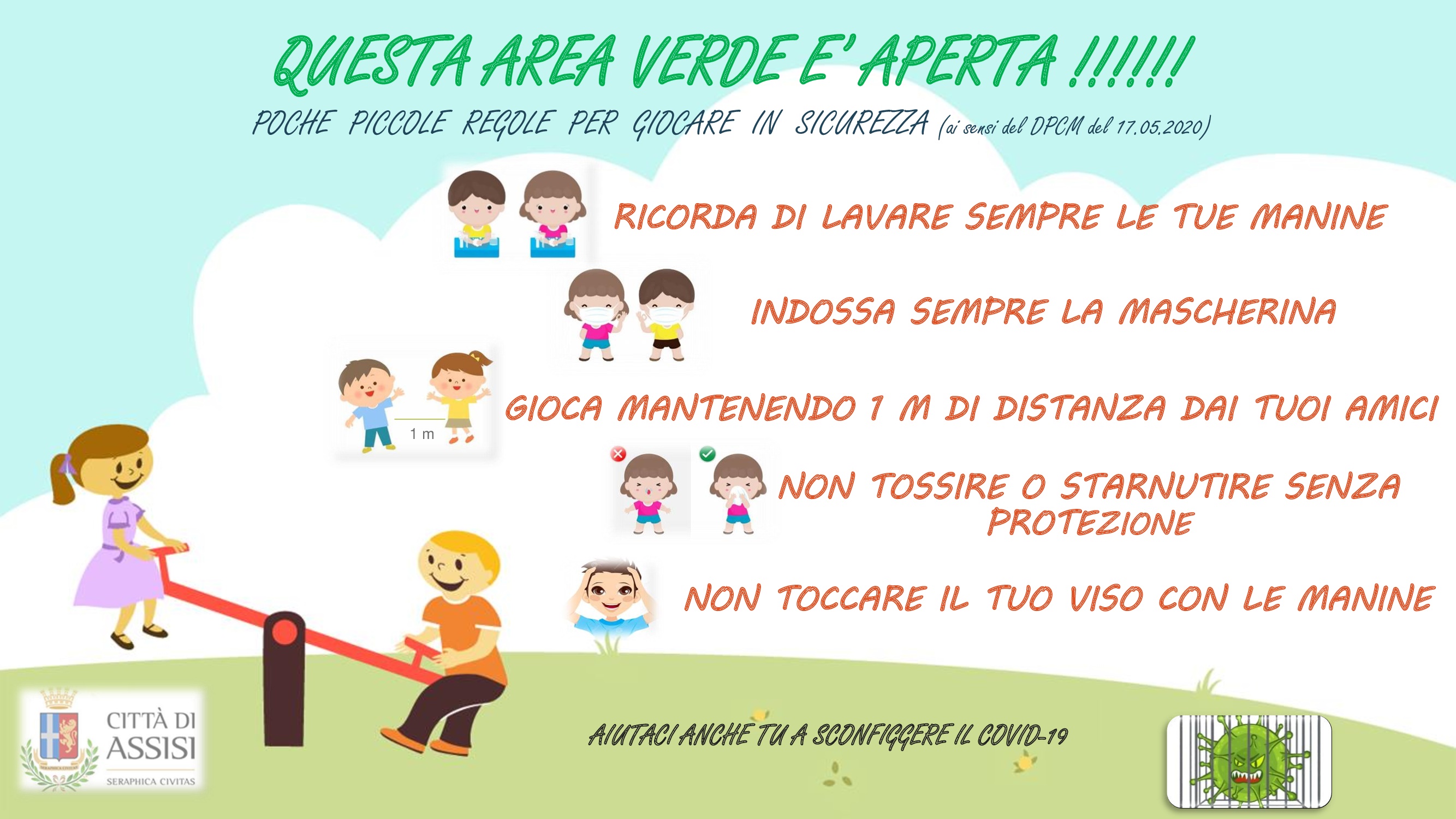 CARTELLO AREE VERDI giusto