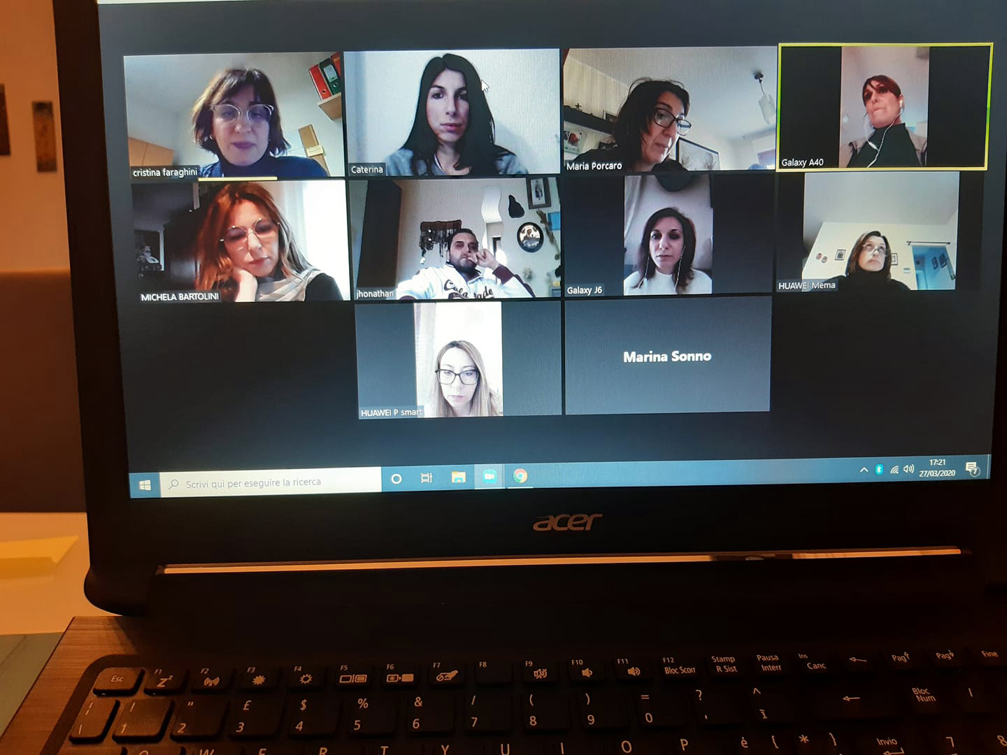 CROAS UMBRIA CONSIGLIO IN TELECONFERENZA