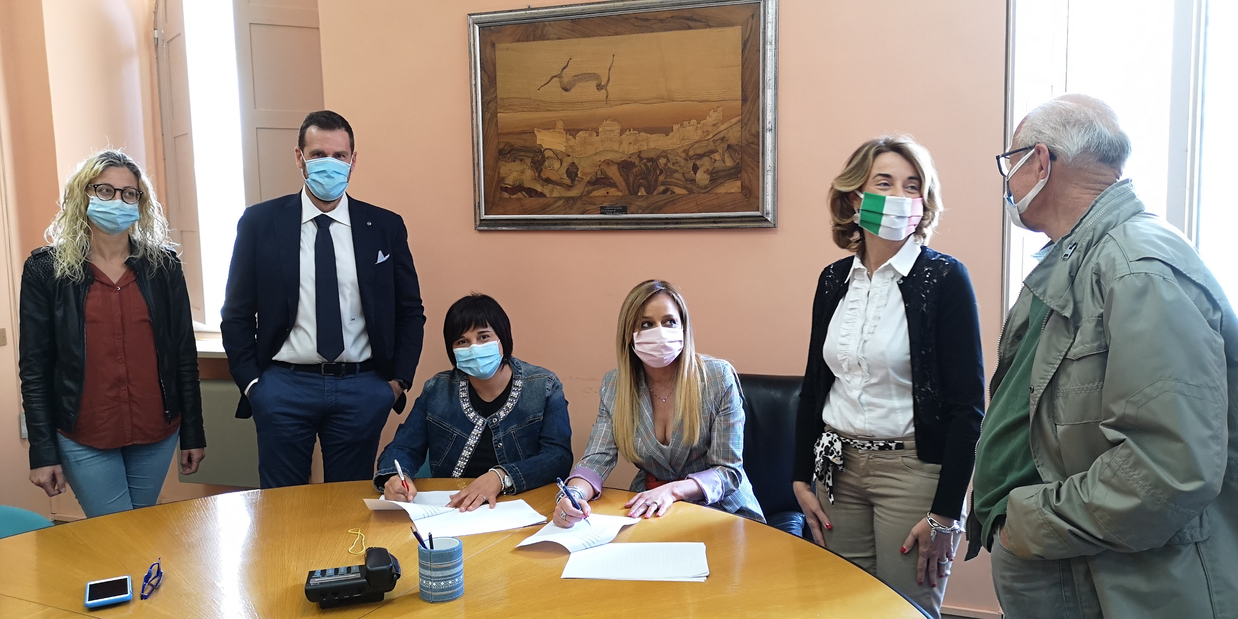 Firma protocollo Afad 2