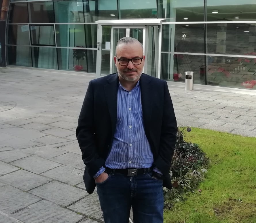 Il presidente dellIstituto Prosperius Tiberino Giuseppe Barberi