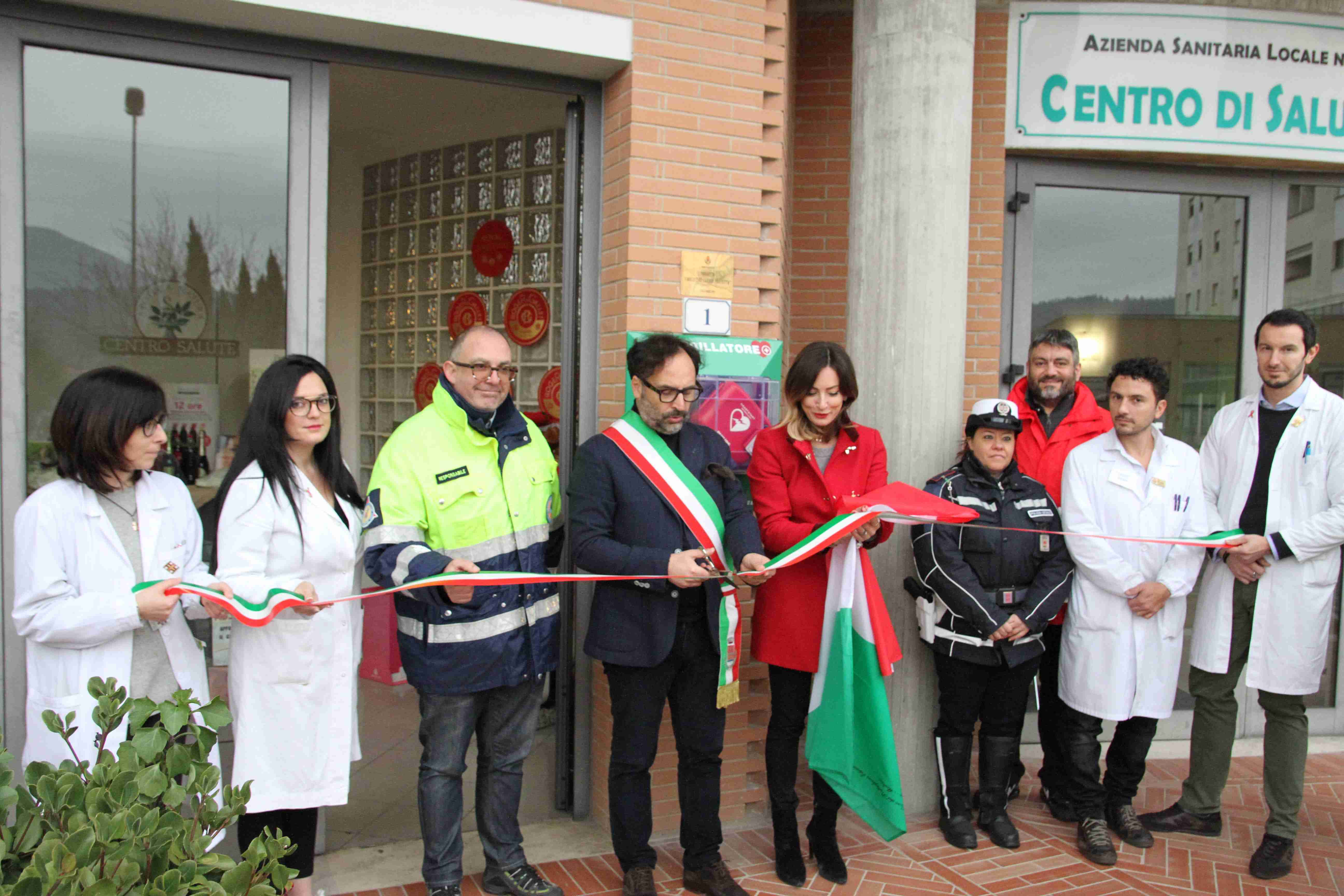 Inaugurazione defibrillatore