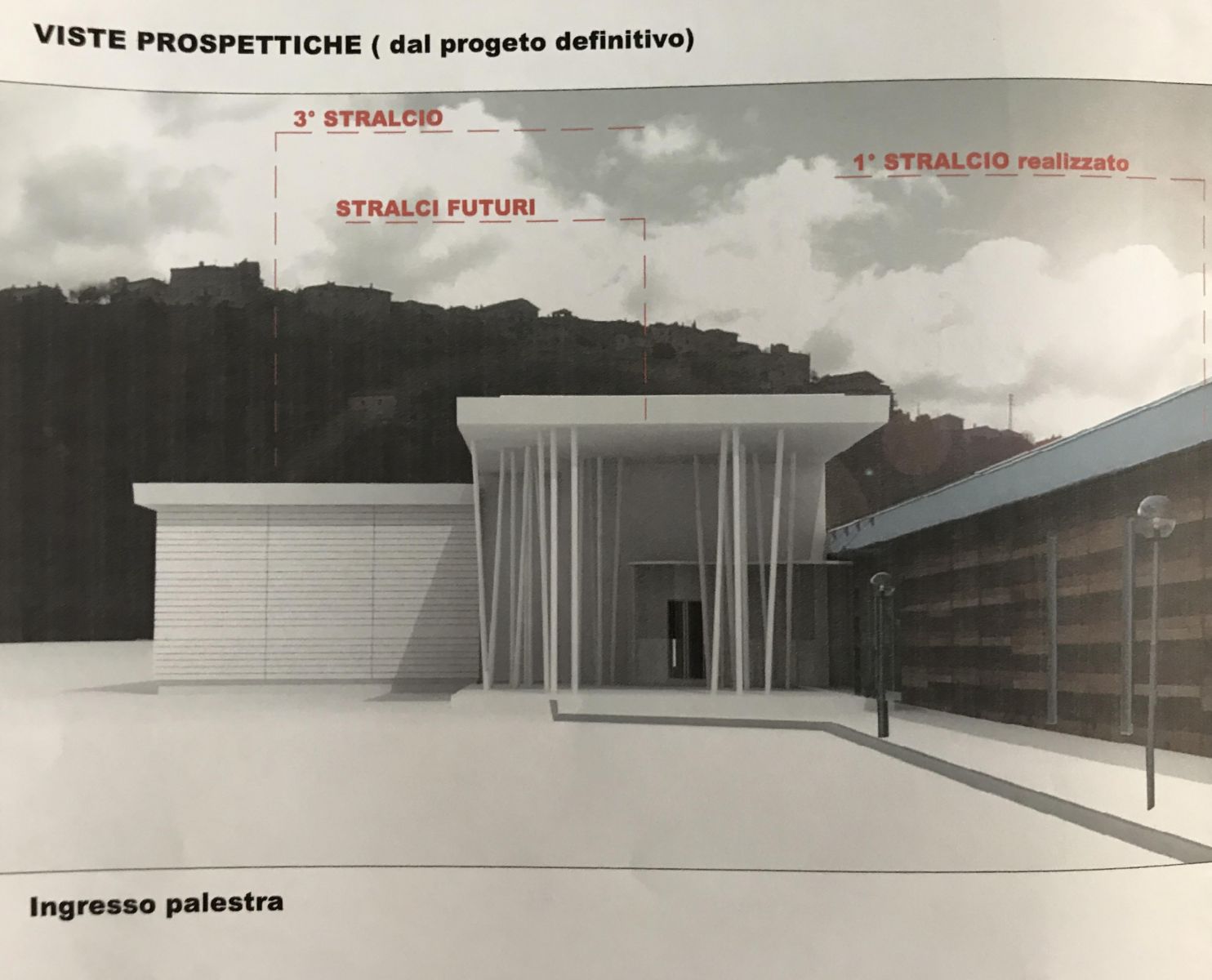 LUGNANO RENDERING NUOVA SCUOLA