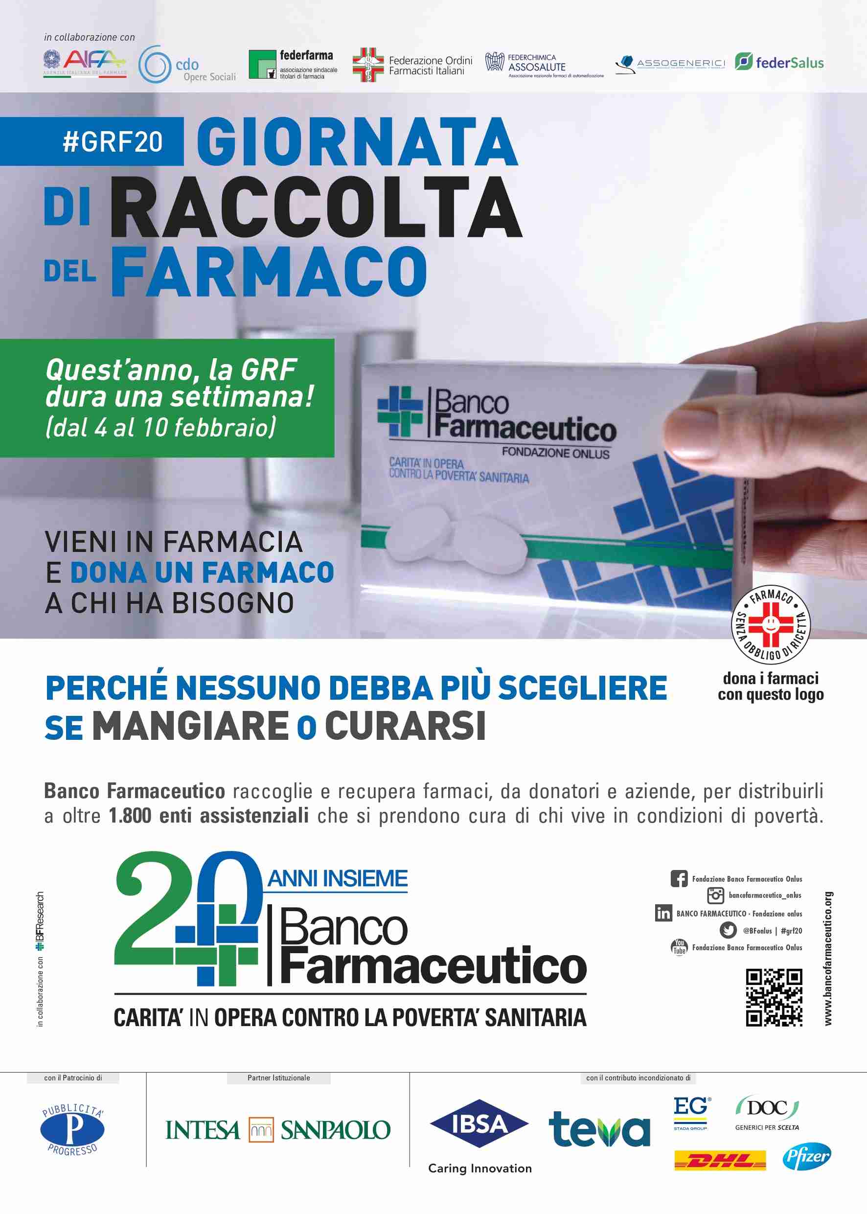 Locandina Banco Farmaceutico 2020