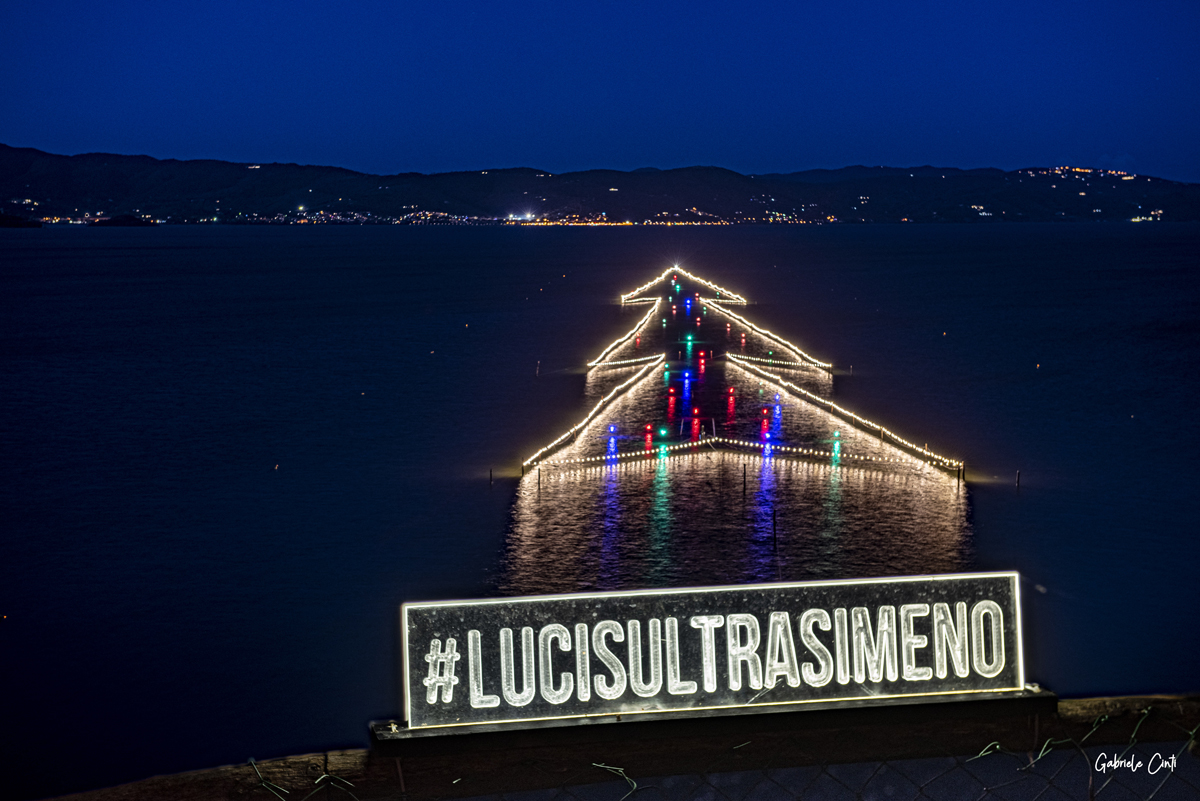 Luci sul Trasimeno Albero 2 foto Gabriele Cinti