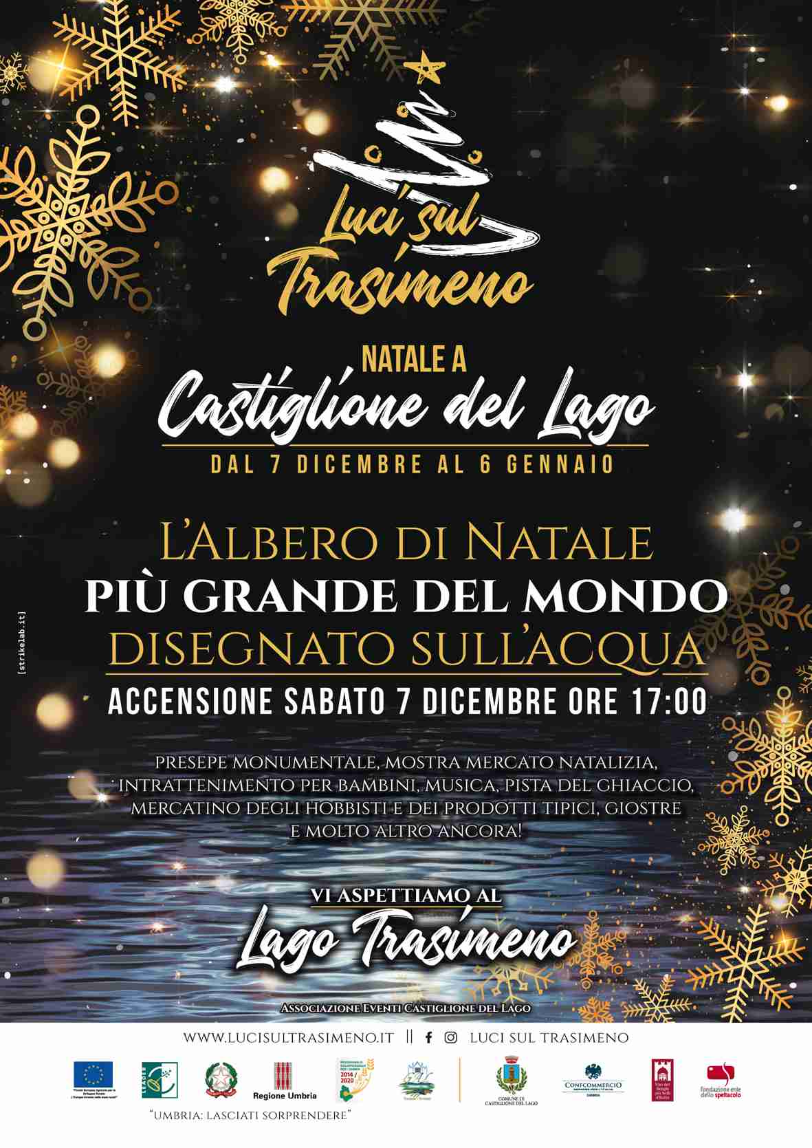 Luci sul Trasimeno volantino