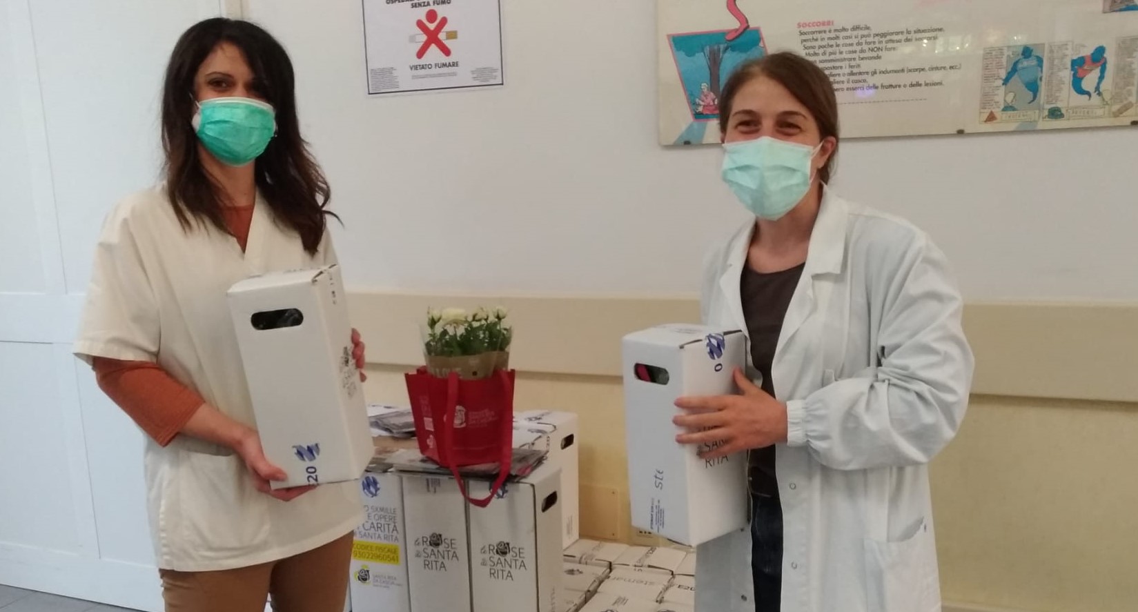 Rose bianche di Santa Rita al Bellaria di Bologna