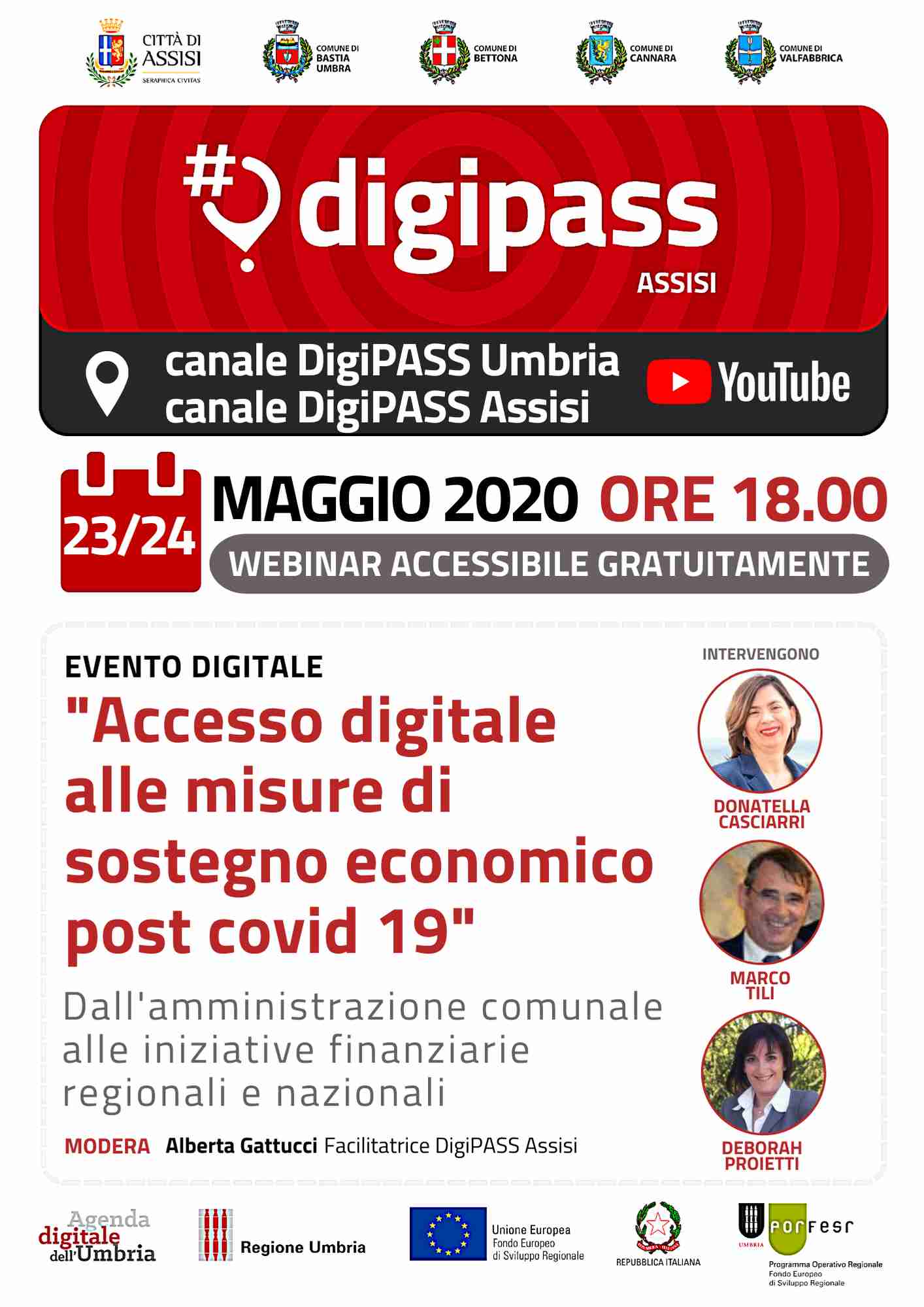 SOSTEGNO COVID LOCANDINA