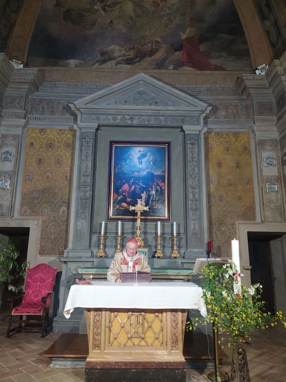 card bassetti celebra messa domenica buon pastore f2