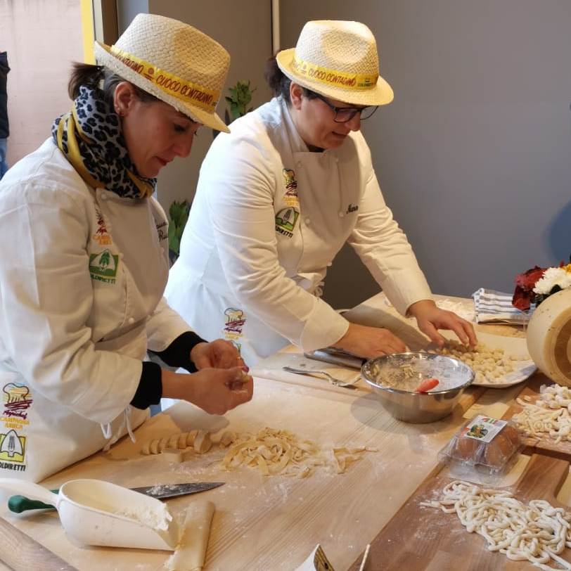 cuochi contadini in azione