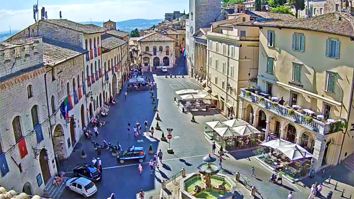 la piazza del comune