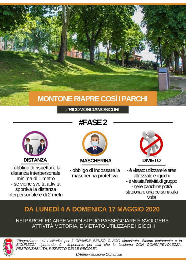 riapertura parchi