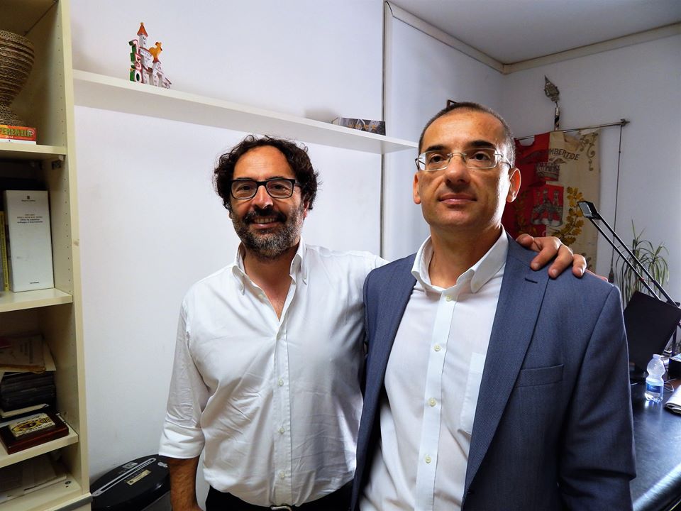 sindaco Carizia e assessore Villarini