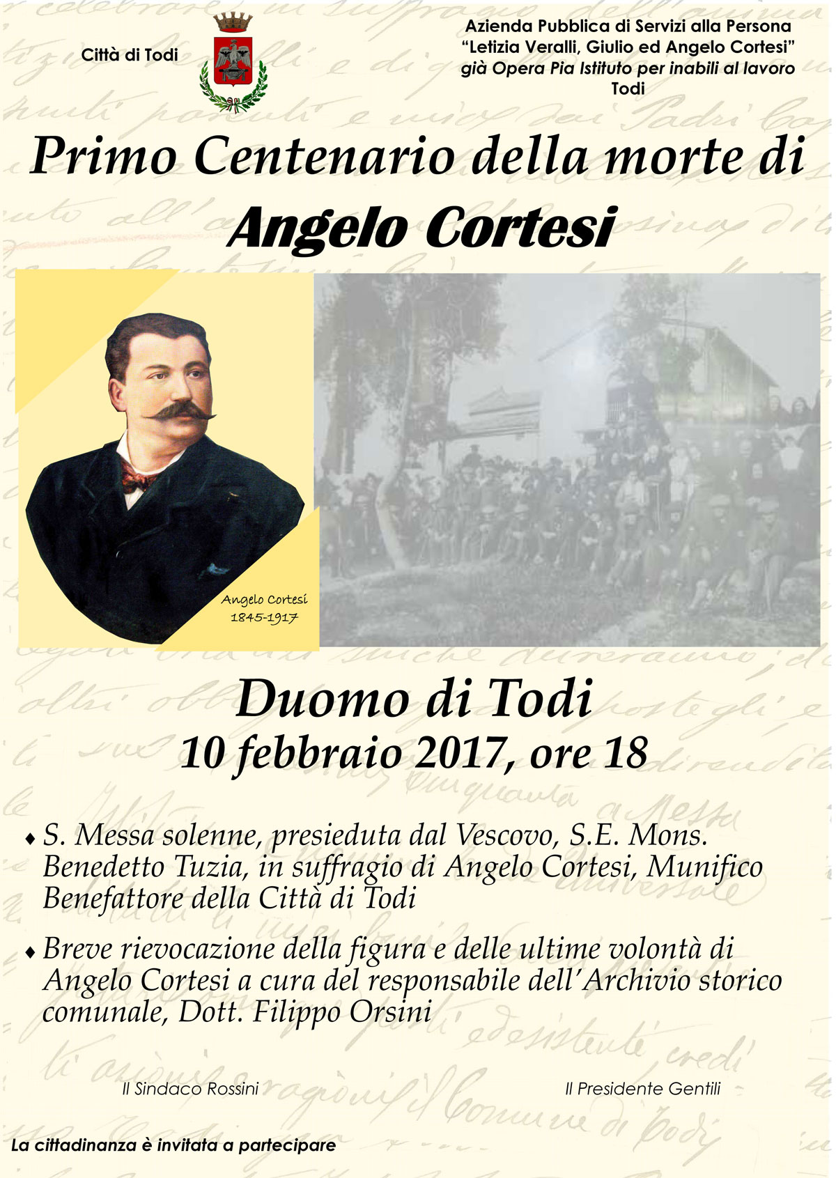 Angelo Cortesi Centenario Todi