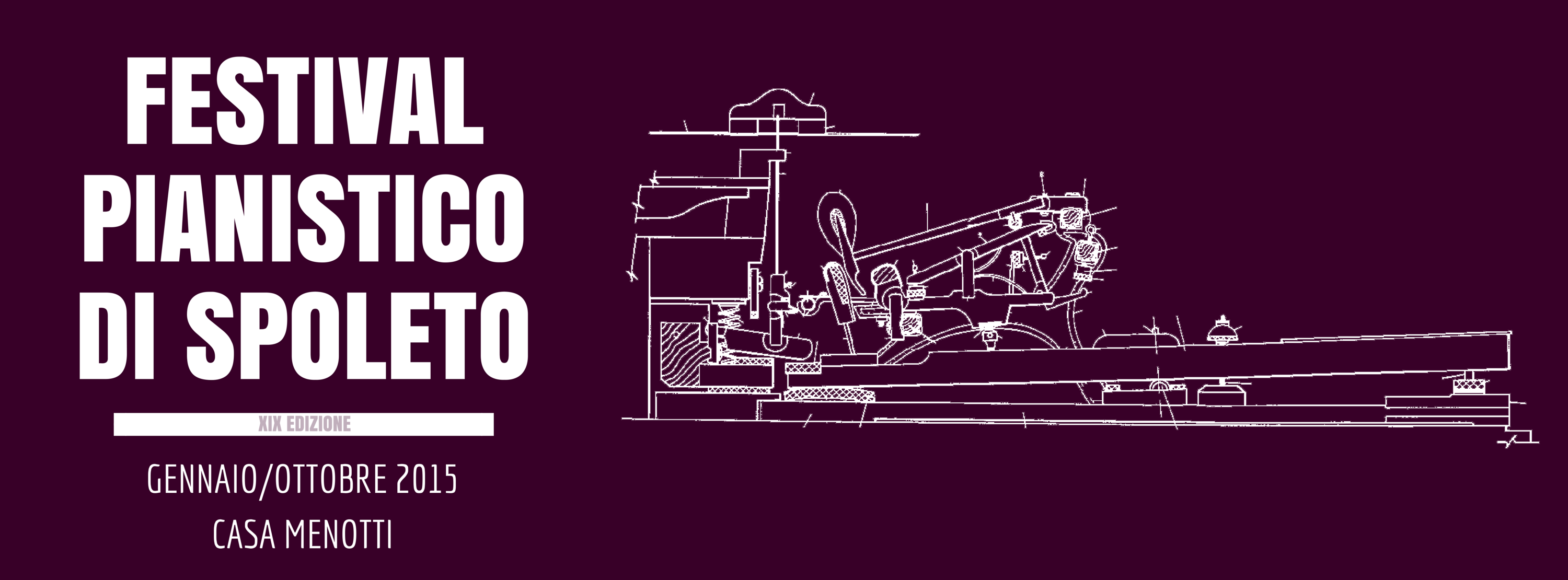 Banner Festival Pianistico di Spoleto