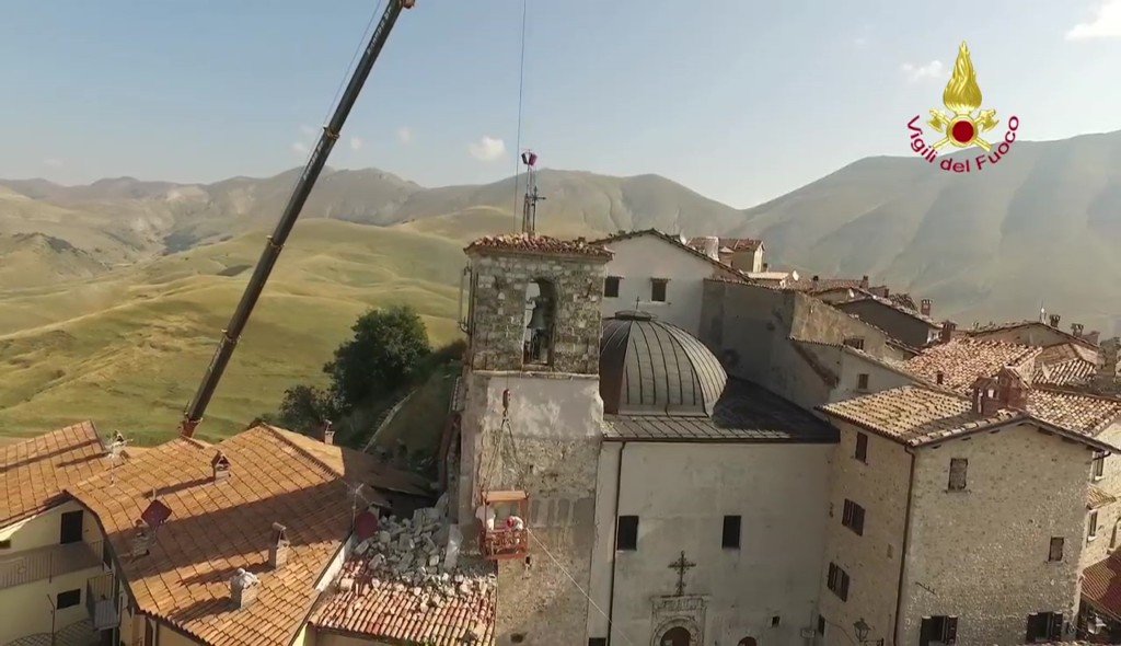 Castelluccio di Norcia Campanile in sicurezza 9