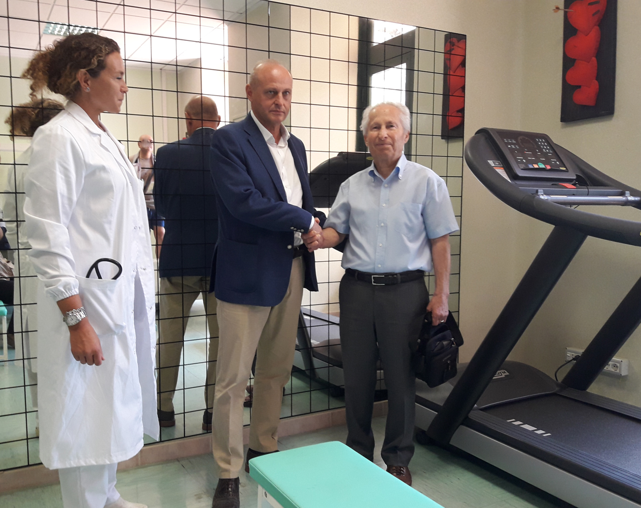 Consegna tapis roulant al CRES 1
