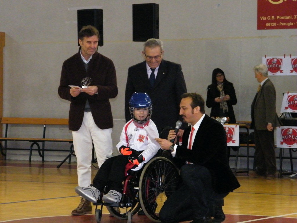Cucinelli Emanuele Casciari con atleta