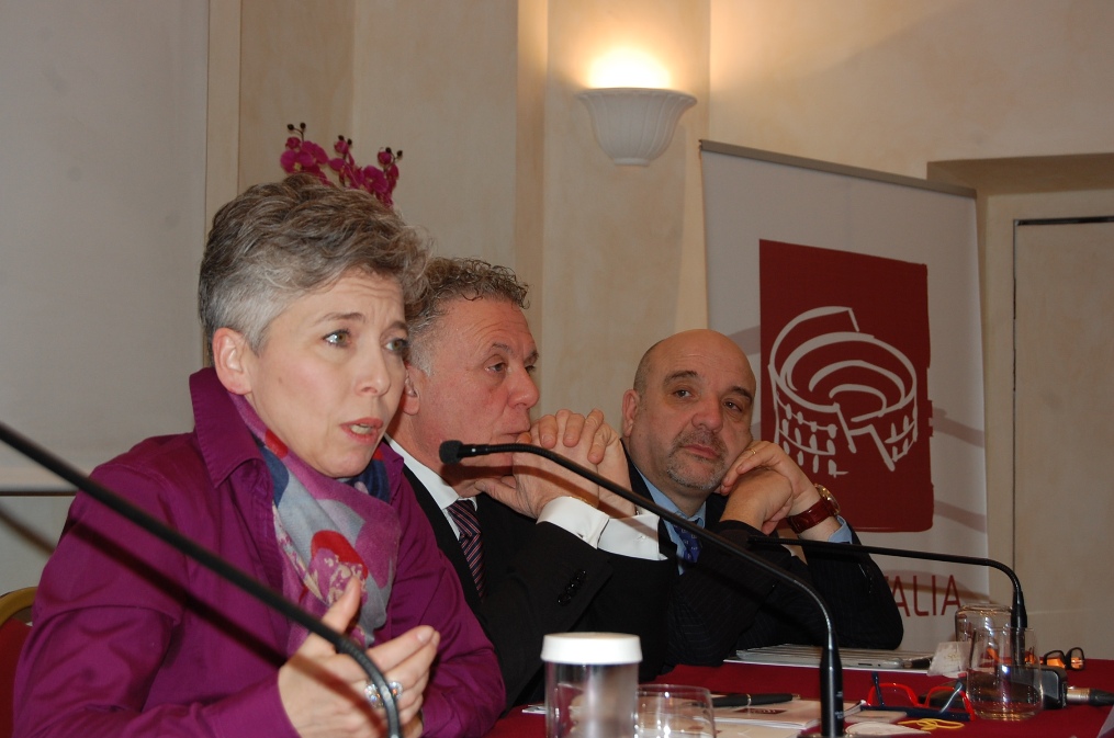Da sinistra Irene Pivetti Biagio Cerrato Roberto Bertini