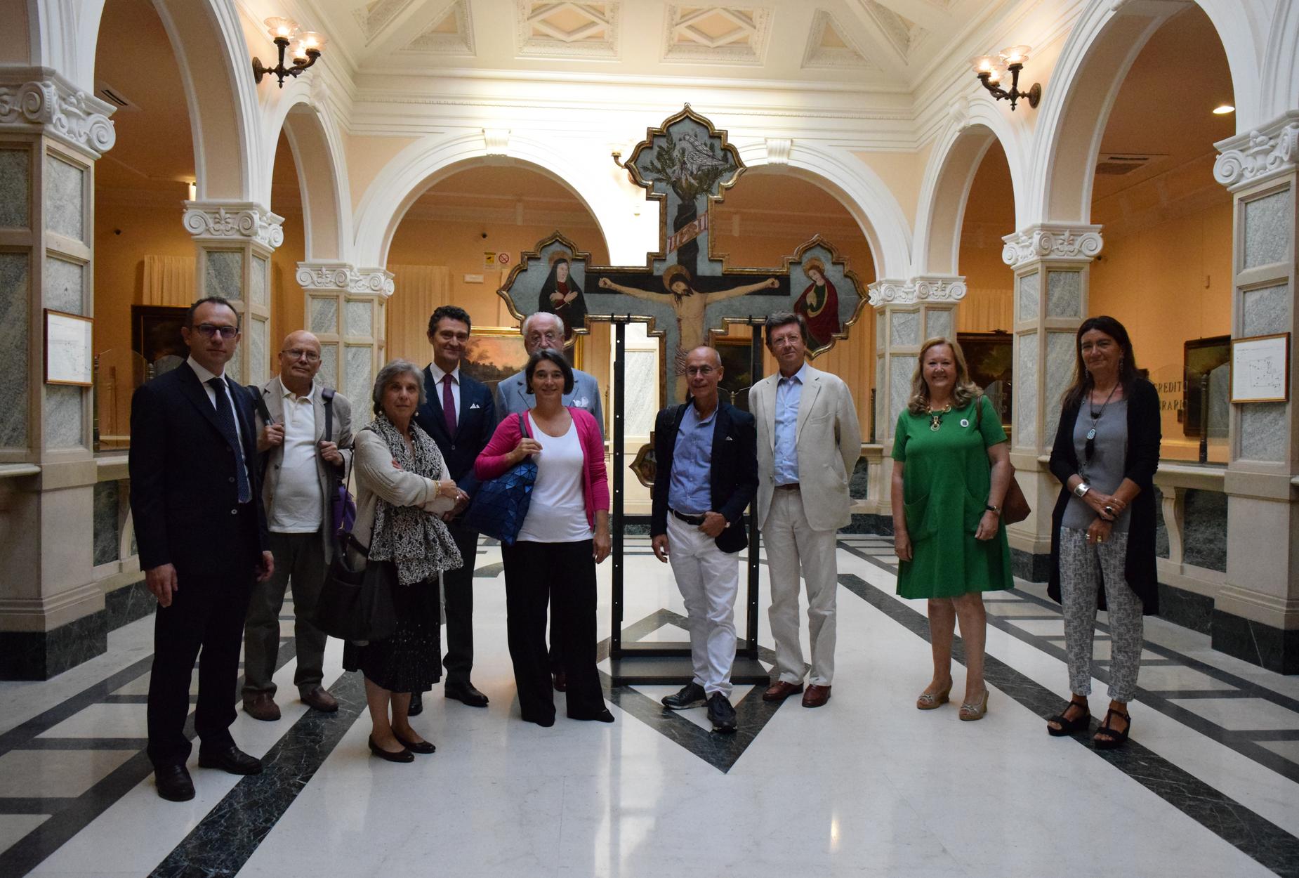 Delegazione Fai in visita ai Tesori