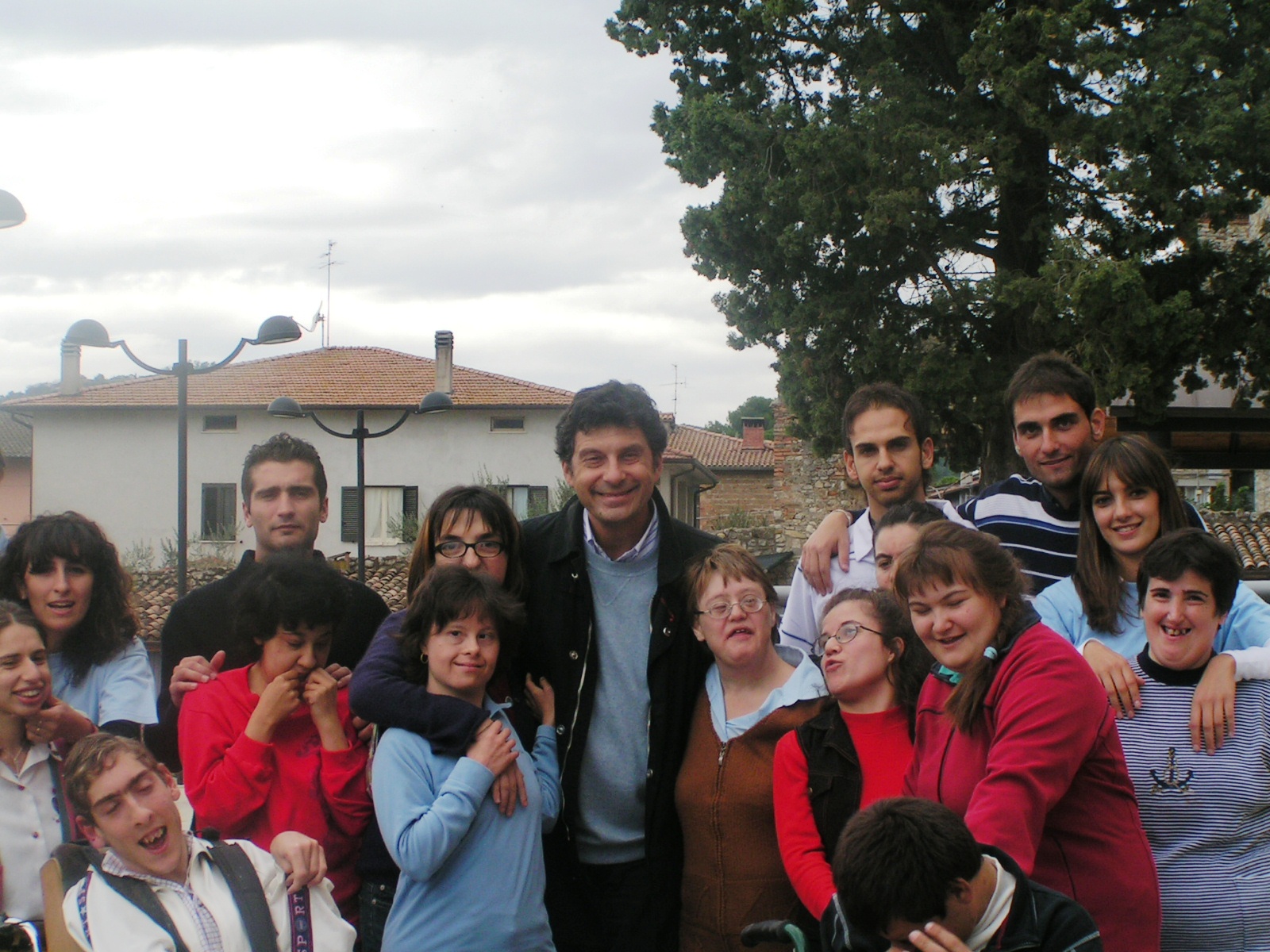 Fabrizio Frizzi al Centro Speranza 4