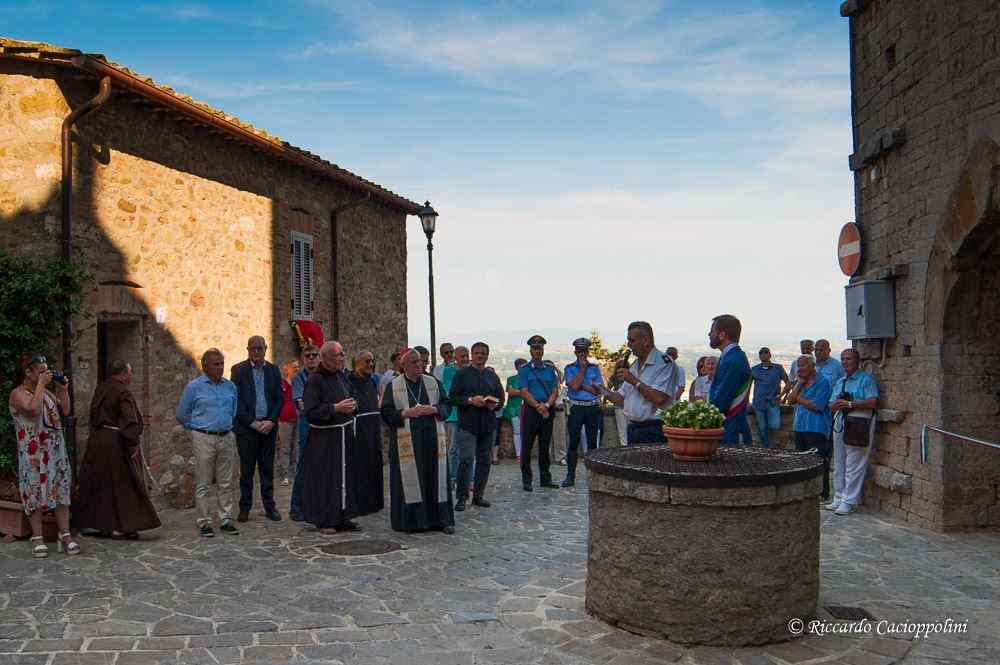 Festa padre Francesco lavori Torre Campnaria Agello