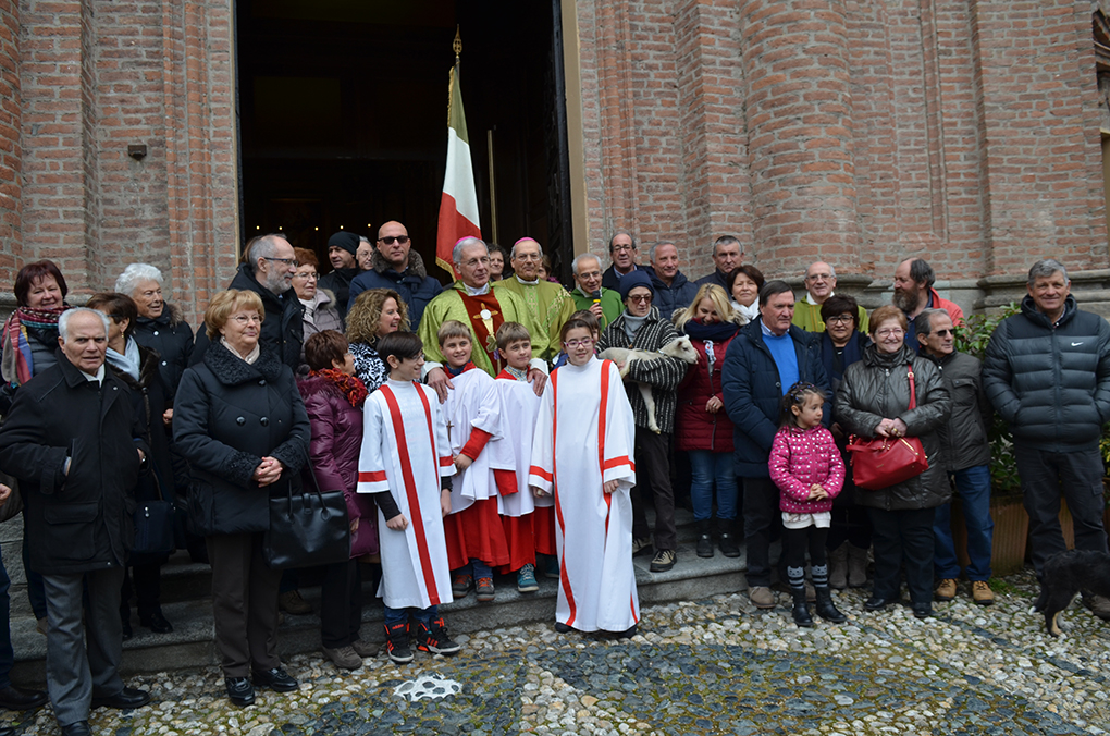 Foto al termine della Messa