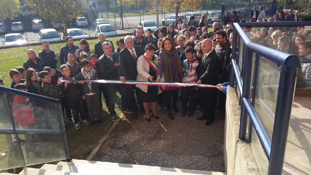 Fratta Todina Inaugurazione lavori scuola3