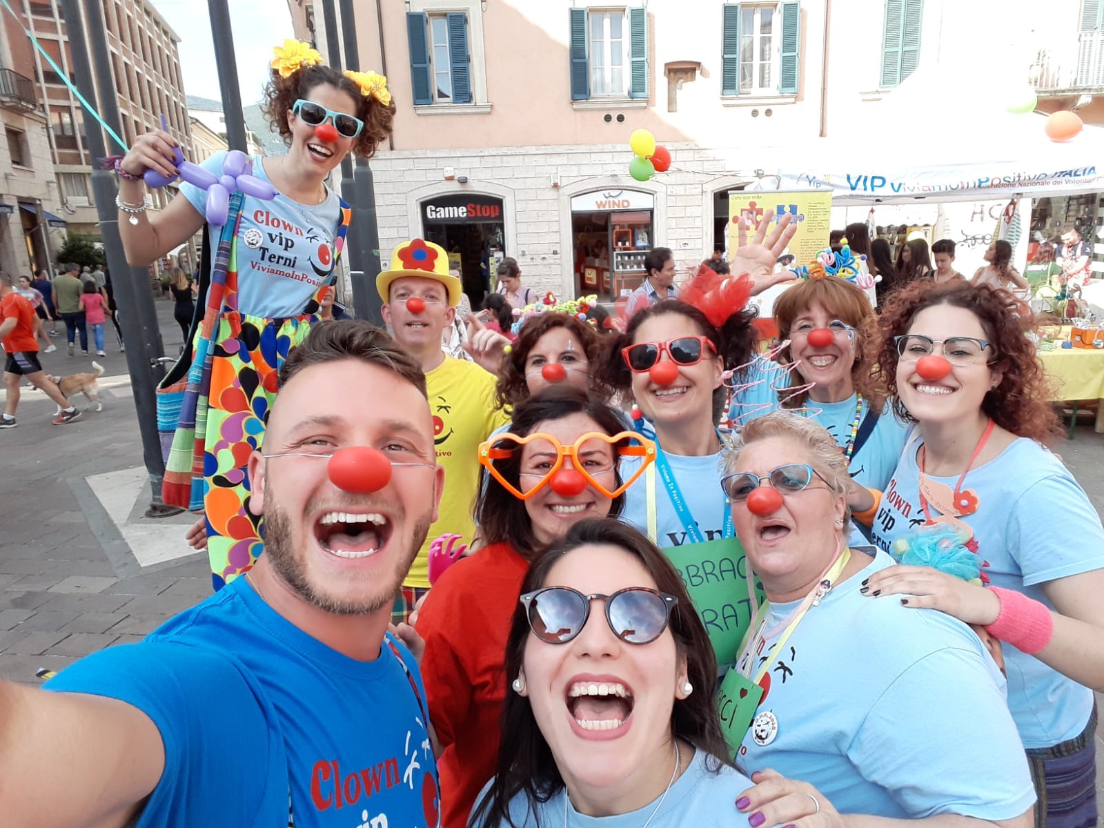 Giornata del naso rosso Clown Vip Terni 3
