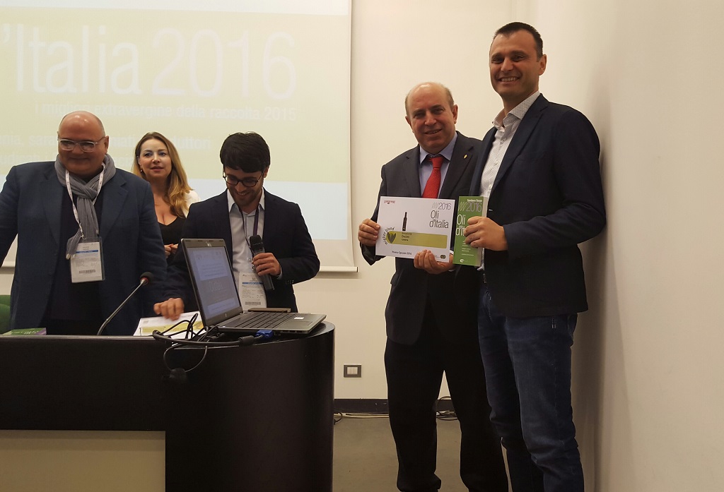 Graziano Decimi premiato miglior olio
