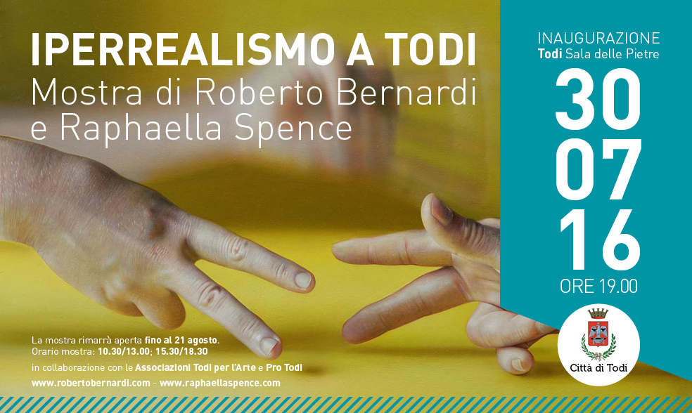 Iperrealismo a Todi Mostra Inaugurazione