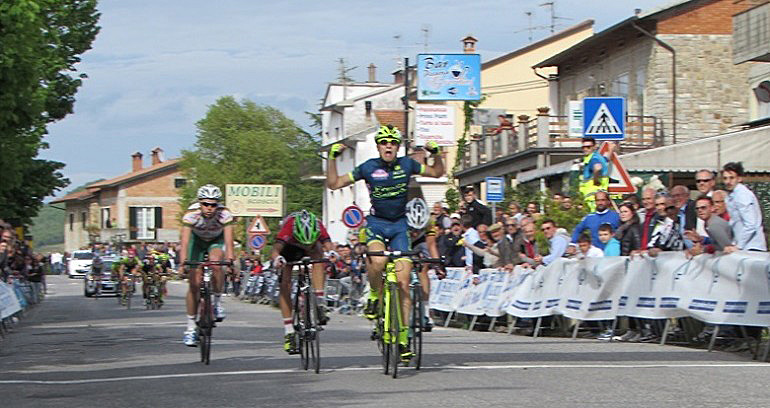 Lisciano Niccone TrofeoValdiPierle arrivo 2015 a Mercatale