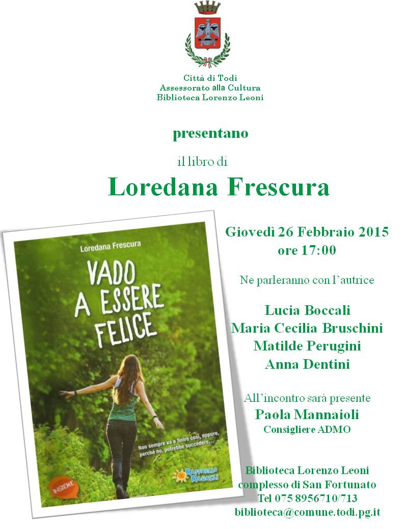 Loredana Frescura Todi 26 febbraio2015