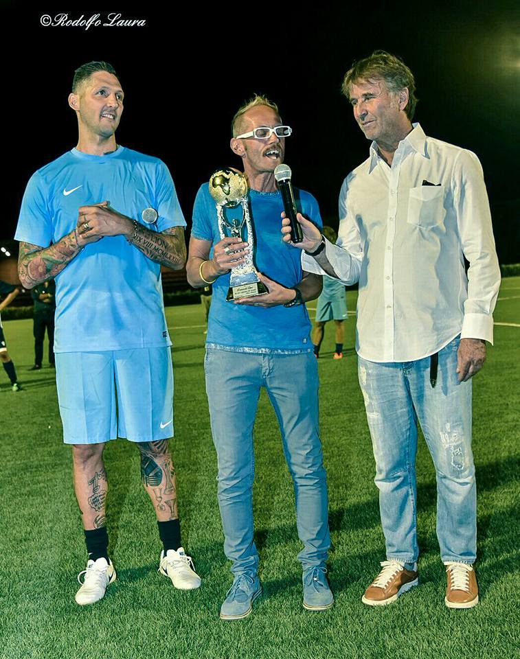 Marco Materazzi Leonardo Cenci Brunello Cucinelli