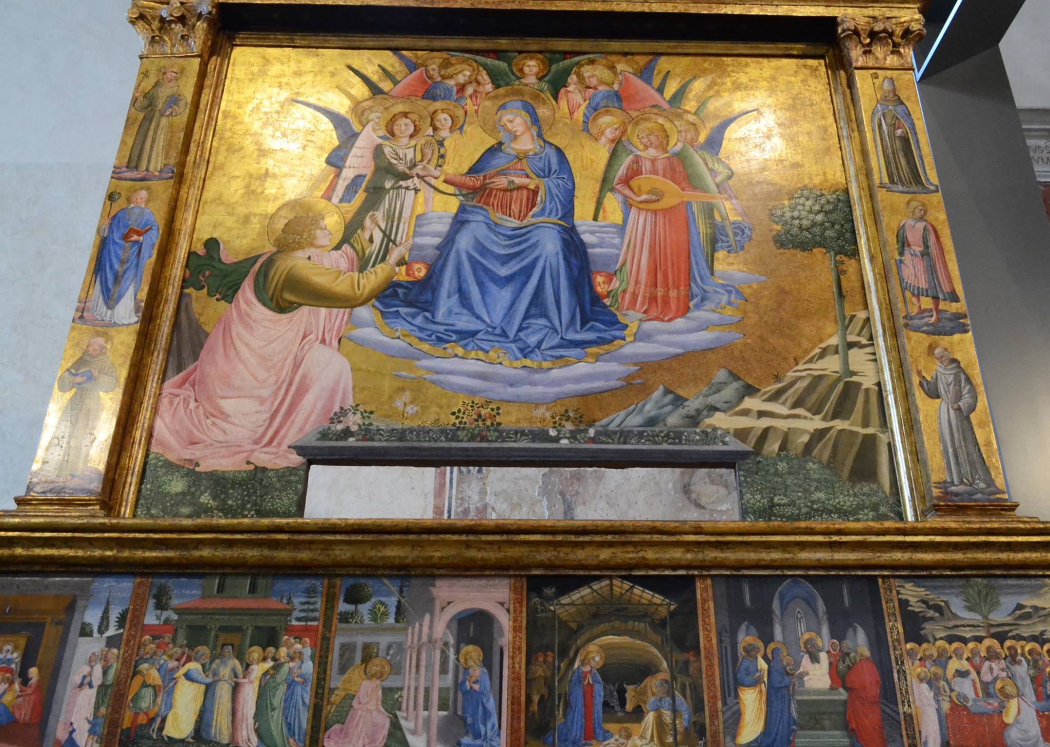Montefalco Benozzo Madonna Cintola