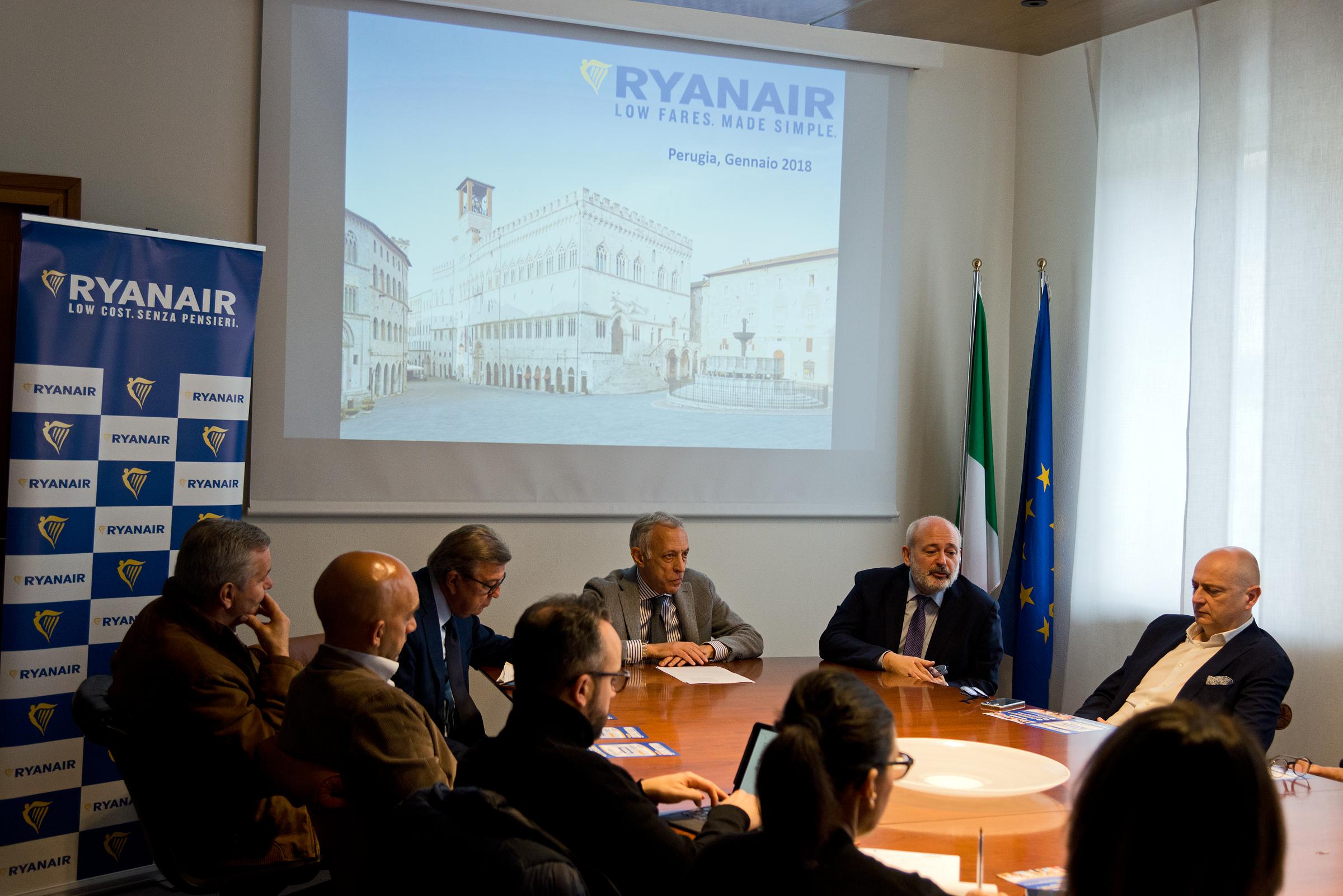 Nuova rotta Ryanair Perugia Francoforte 2