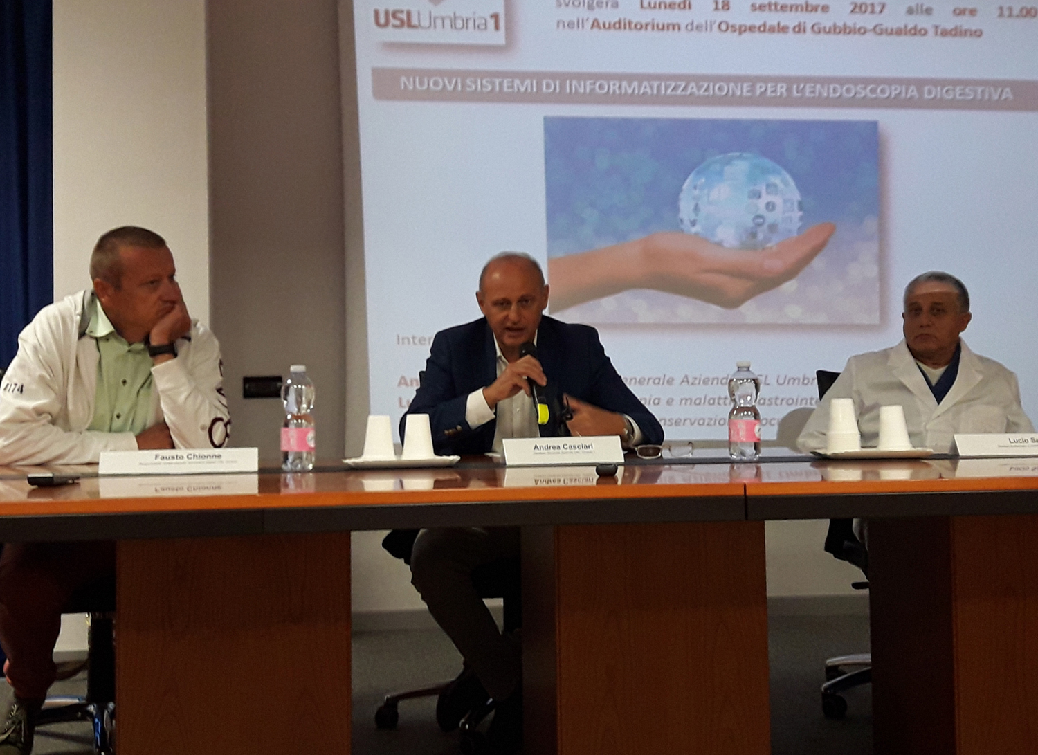 Nuovi sistemi informatizzazione endoscopia tavolo