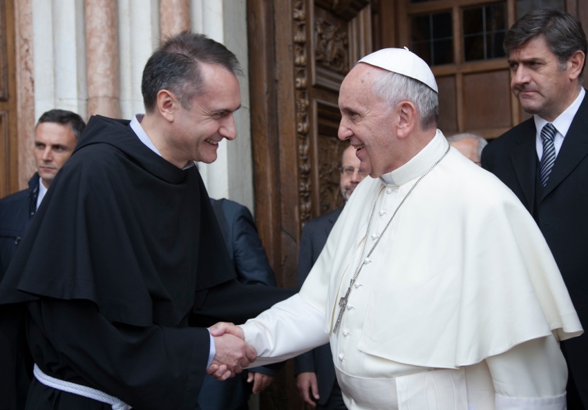 PADRE MAURO GAMBETTI CUSTODE SACRO CONVENTO ASSISI
