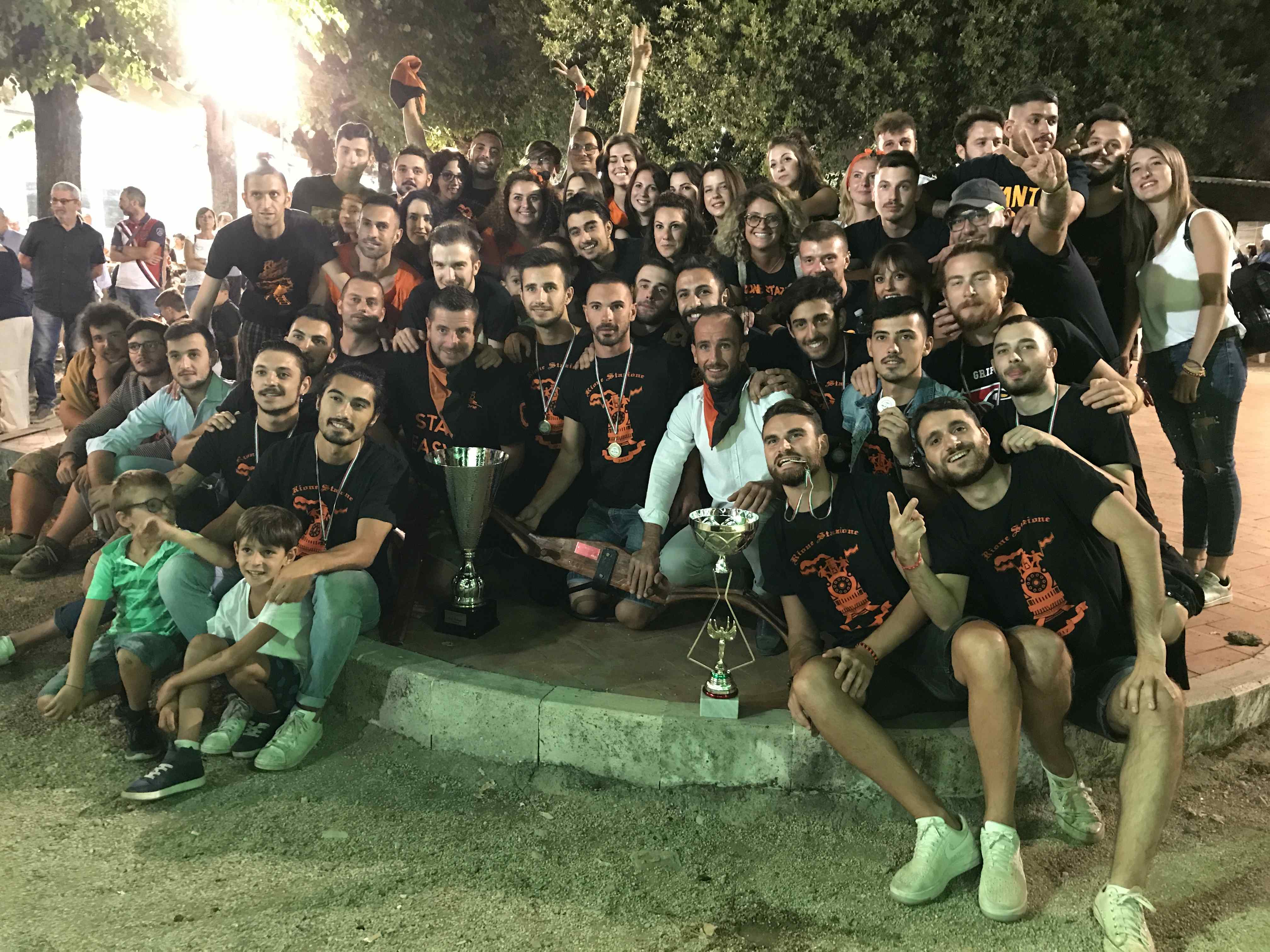 Palio del Giogo Rione Stazione vincitore 2017