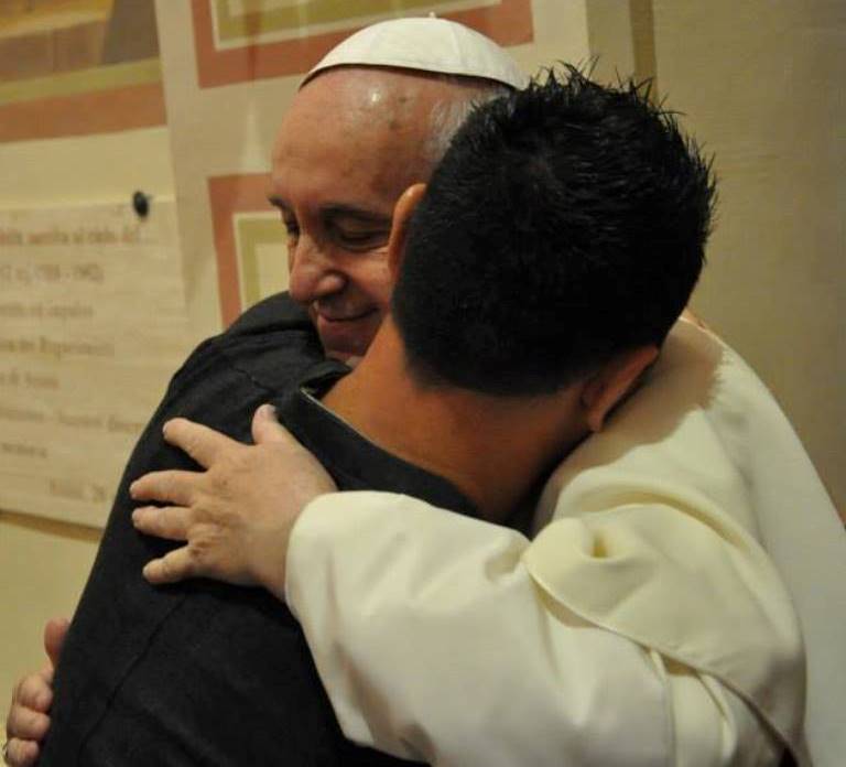 Papa Francesco al Serafico di Assisi il 4 ottobre 2013