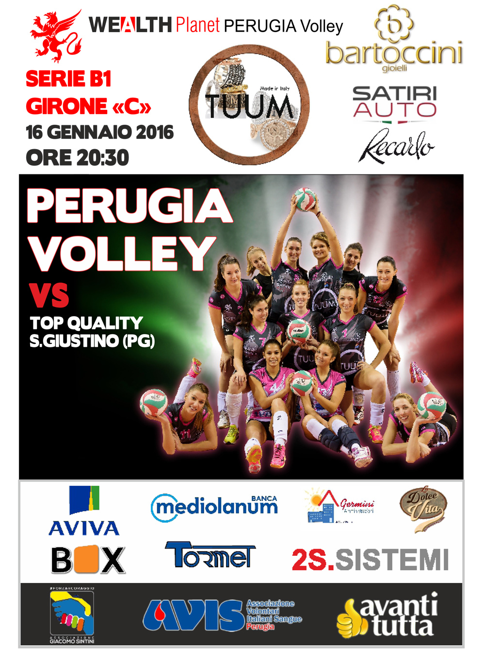 Perugia S.Giustino locandina