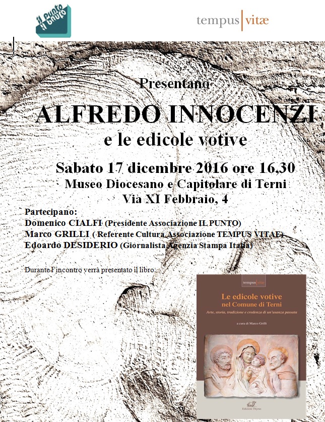 Presentazione Le edicole votive