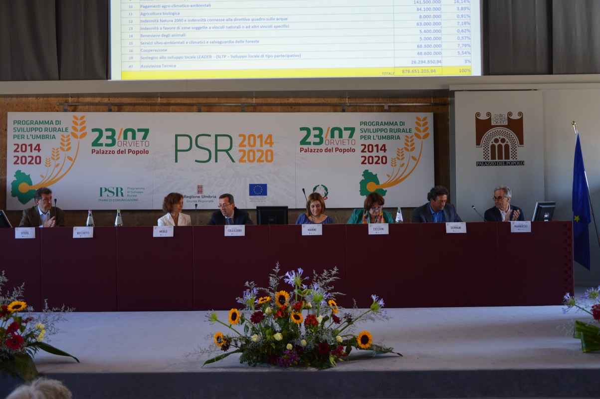 Regione Umbria il tavolo a Orvieto